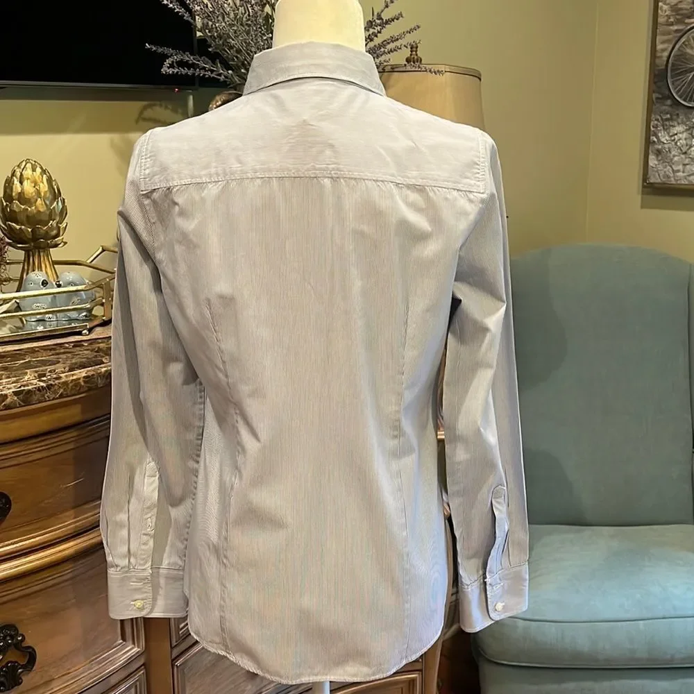 J Crew Haberdashery Fitted Shirt Medium NWOT